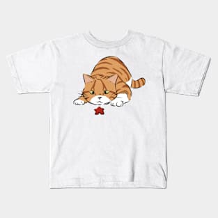 Cat Vs Meeple Kids T-Shirt